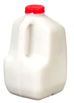 Dollhouse Miniature Gallon Jug Of Milk